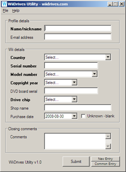 WiiDrives Utility